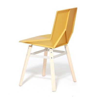 Mobles 114, Sedia in legno di colori verdi Mobles 114, Sedia in legno di colori verdi