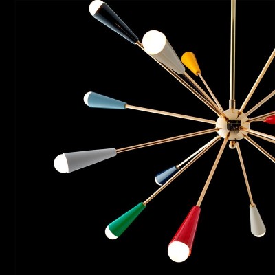 Lámpara Sputnik de Stilnovo