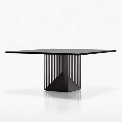 Mesa Maestro Acerbis cuadrada negra Mesa Maestro Acerbis cuadrada negra