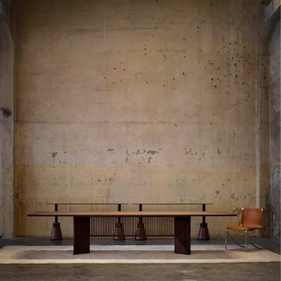 Silla Jot Acerbis ambientada espacio minimal Silla Jot Acerbis ambientada espacio minimal