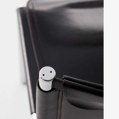Silla Jot Acerbis negra detalle Silla Jot Acerbis negra detalle