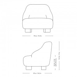 &Tradition, Sillón Margas LC1 &Tradition, Sillón Margas LC1