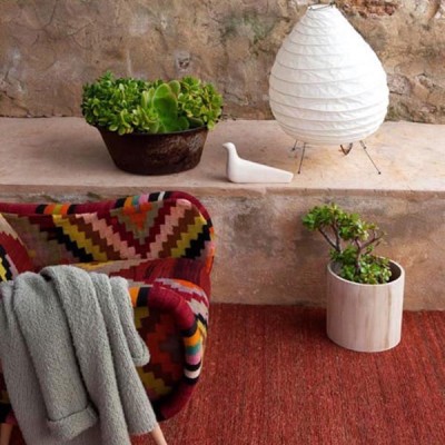 ambiente Alfombra Earth terracota Nanimarquina ambiente Alfombra Earth terracota Nanimarquina