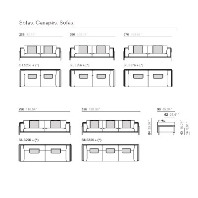 Silence sofa by Joquer Silence sofa by Joquer