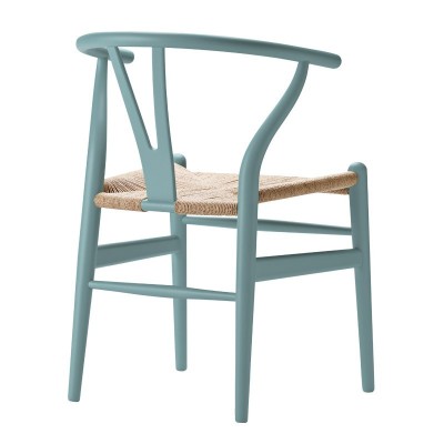 Respaldo Wishbone CH24 Edición IC Colors color Pewter de Carl Hansen Respaldo Wishbone CH24 Edición IC Colors color Pewter de Carl Hansen