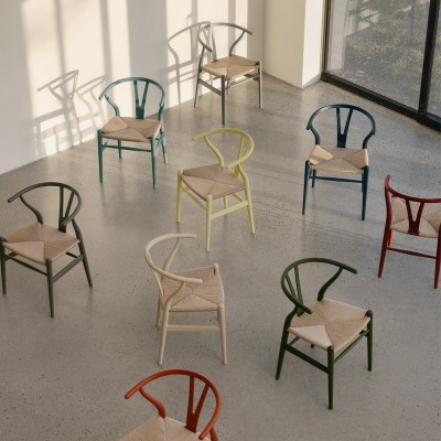 Silla CH24 Wishbone IC Colors de Carl Hansen Silla CH24 Wishbone IC Colors de Carl Hansen