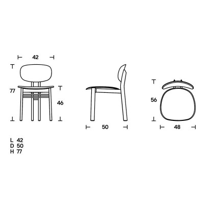 Silla Med Acerbis medidas Silla Med Acerbis medidas