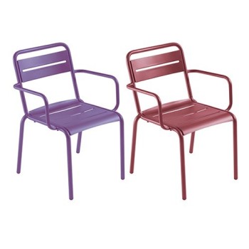 Star silla exterior con brazos diseño Emu