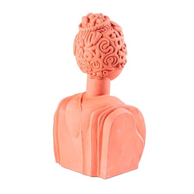 Espalda Busto Poppea en terracota de Seletti Espalda Busto Poppea en terracota de Seletti
