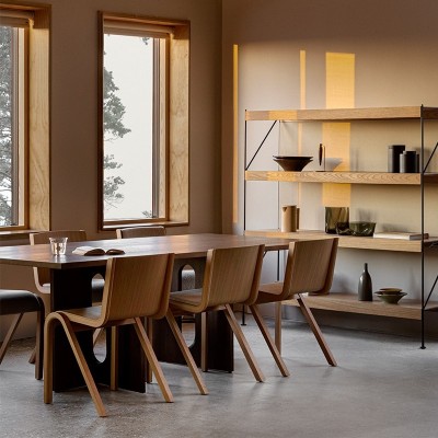 Sedia da pranzo pronta senza imbottitura - Audo Copenhagen Sedia da pranzo pronta senza imbottitura - Audo Copenhagen