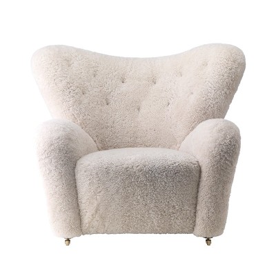 Audo CPH - The Tired Man Lounge Chair, Sheepskin