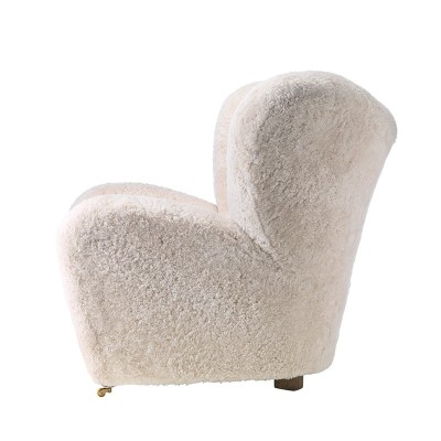 Audo CPH - The Tired Man Lounge Chair, Sheepskin