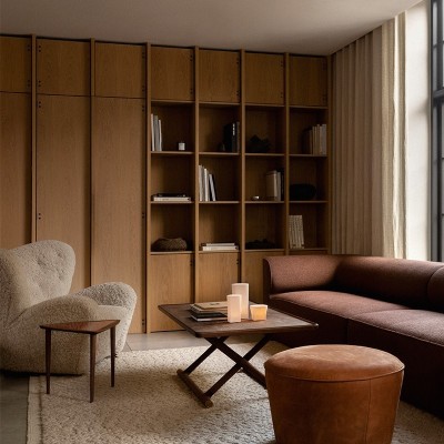 Audo CPH - The Tired Man Lounge Chair, Sheepskin