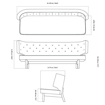 Audo CPH, Radiohus Sofa P2 Audo CPH, Radiohus Sofa P2