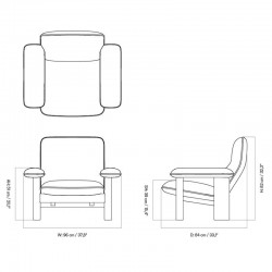 Brasilia Lounge Chair - Audo Copenhagen Brasilia Lounge Chair - Audo Copenhagen