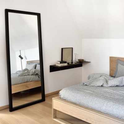 Light Frame Specchio Rovere Nero - Ethnicraft Light Frame Specchio Rovere Nero - Ethnicraft
