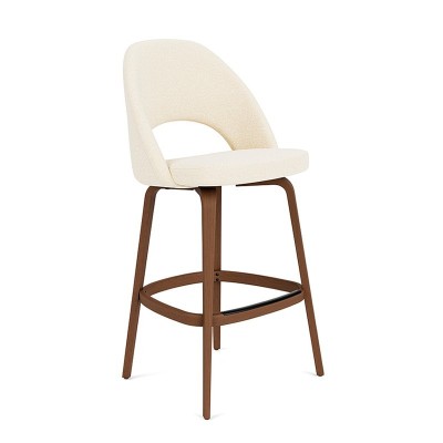 Knoll, Tabourets Saarinen avec pied en bois Knoll, Tabourets Saarinen avec pied en bois