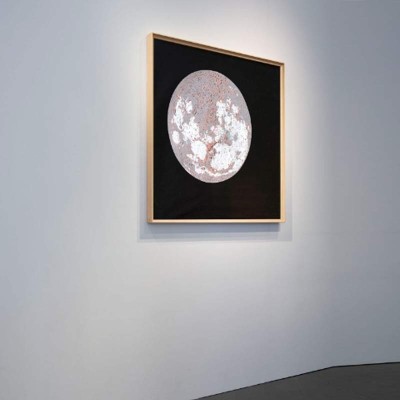 Carta della Luna Danese Milano enmarcado Carta della Luna Danese Milano enmarcado