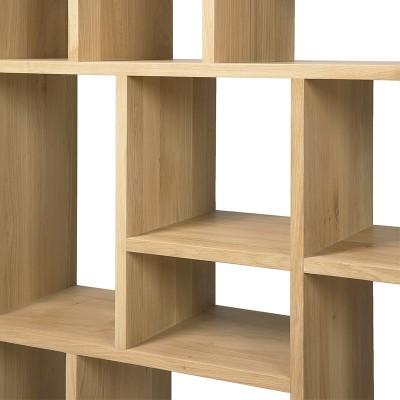 Ethnicraft, M shelf in oak wood Ethnicraft, M shelf in oak wood