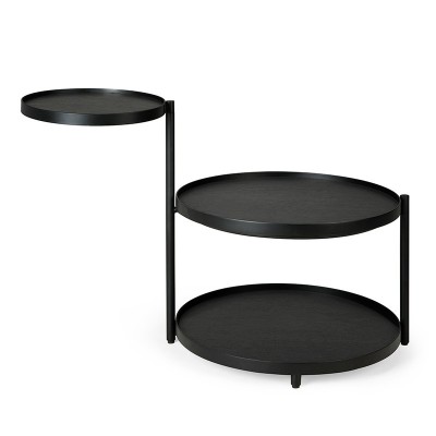 Ethnicraft, Mesa auxiliar con bandeja Swivel