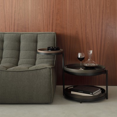 Ethnicraft, Mesa auxiliar con bandeja Swivel