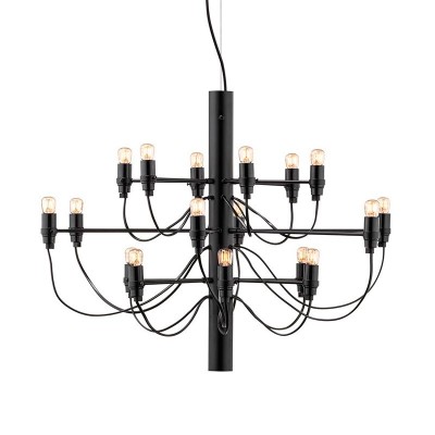 Lámpara 2097-18 color negro mate de Flos Lámpara 2097-18 color negro mate de Flos