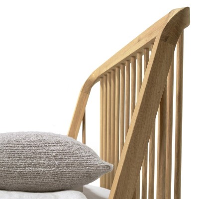 Cama Spindle individual de Ethnicraft Cama Spindle individual de Ethnicraft