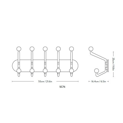AndTradition - Perchero Capture Hanger SC76