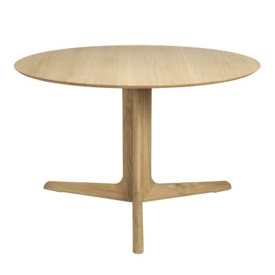 Mesa de comedor Corto redonda roble de Ethnicraft Mesa de comedor Corto redonda roble de Ethnicraft