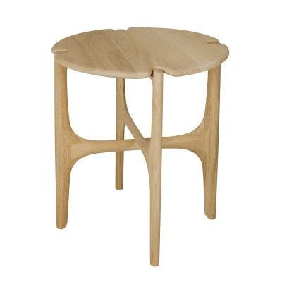 Mesa auxiliar PI en roble barnizado de Ethnicraft Mesa auxiliar PI en roble barnizado de Ethnicraft