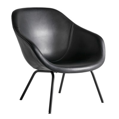About A Lounge AAL 87 tapizado Sense black y pata negra de HAY About A Lounge AAL 87 tapizado Sense black y pata negra de HAY