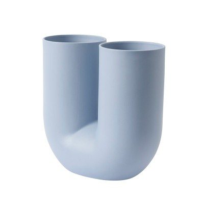 Kink vase light blue vista de Muuto Kink vase light blue vista de Muuto