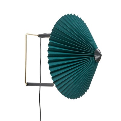 Matin Wall Lamp diámetro 30cm color green de HAY Matin Wall Lamp diámetro 30cm color green de HAY