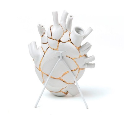 Soporte Love in Bloom Kintsugi de Seletti Soporte Love in Bloom Kintsugi de Seletti