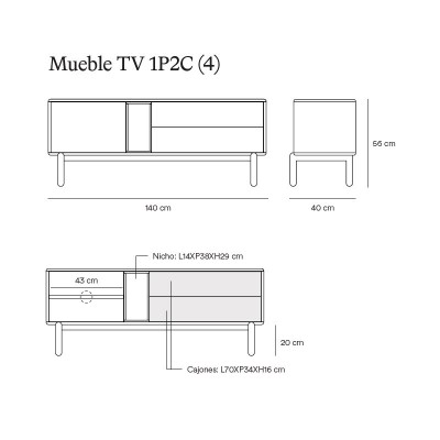 Mobili TV Corvo di Teulat Mobili TV Corvo di Teulat