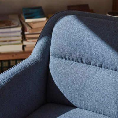 Imagen detalle Silla Sadira azul petróleo de Teulat Imagen detalle Silla Sadira azul petróleo de Teulat