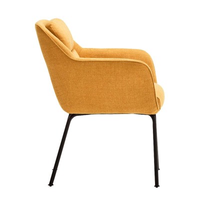 Perfil Silla Sadira mostaza de Teulat Perfil Silla Sadira mostaza de Teulat
