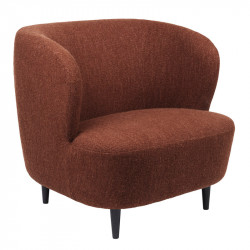 Sillón Stay patas de madera de Gubi Sillón Stay patas de madera de Gubi