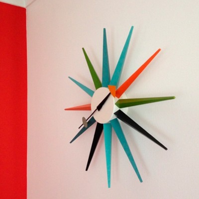 Orologio Sunburst Multicolor - Vitra Orologio Sunburst Multicolor - Vitra