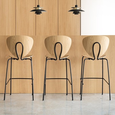 Taburetes Globus en madera - STUA