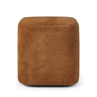 Ethnicraft - Pufe estofado Cube Ethnicraft - Pufe estofado Cube
