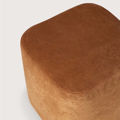 Ethnicraft - Pouf rembourré cube Ethnicraft - Pouf rembourré cube