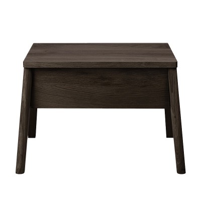 Ethnicraft, Air oak brown varnished bedside table Ethnicraft, Air oak brown varnished bedside table