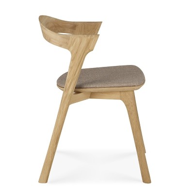 Bok chair upholstered Warm grey - Ethnicraft Bok chair upholstered Warm grey - Ethnicraft