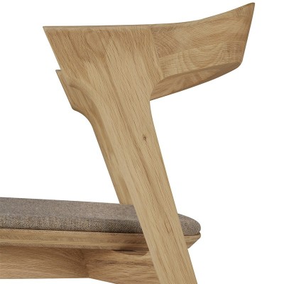 Bok chair upholstered Warm grey - Ethnicraft Bok chair upholstered Warm grey - Ethnicraft