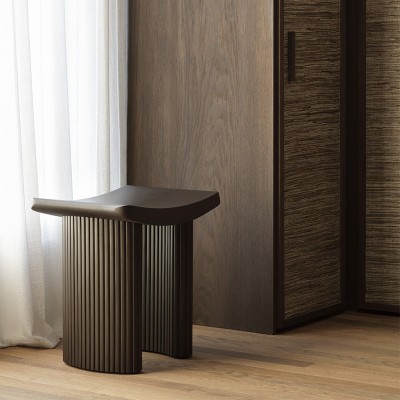 Ethnicraft, Tabouret bas Roller Max Ethnicraft, Tabouret bas Roller Max