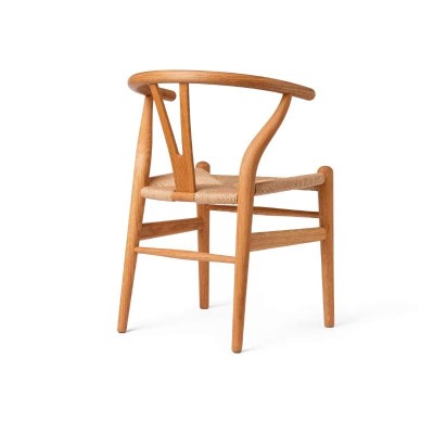 Silla CH24 Children´s Wishbone Carl Hansen trasera Silla CH24 Children´s Wishbone Carl Hansen trasera
