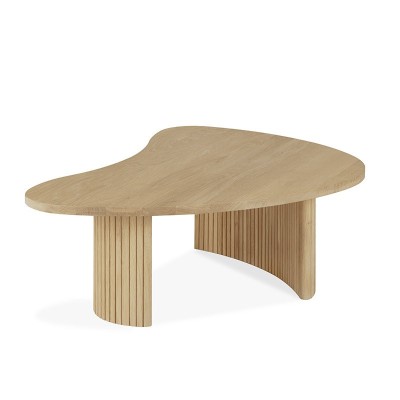 Ethnicraft Boomerang Mahogany Coffee Tables Dark Brown Ethnicraft Boomerang Mahogany Coffee Tables Dark Brown