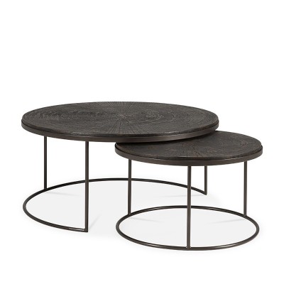 Conjunto mesas de centro Nesting Minerals - Ethnicraft