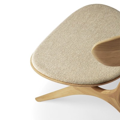 Sillón Eye asiento tapizado - Ethnicraft